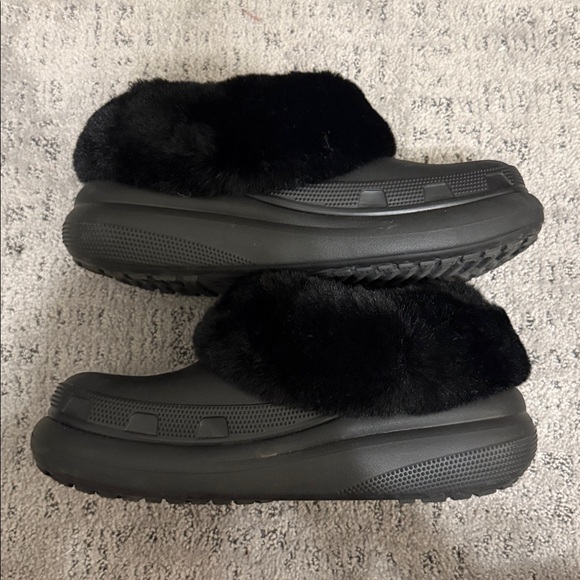 Crocs Furever Crush Black Women’s 10 Men’s 8 - Picture 4 of 6